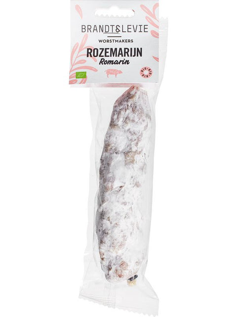 BR&LE Saucisse sèche romarin 110g