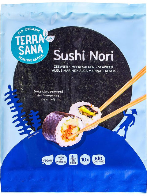 TERRASANA Sushi Nori feuilles 25g