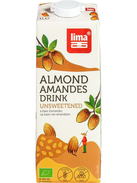 LIMA Amandes drink sans sucres 1L