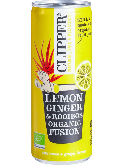 CLIPPER Lemon ginger rooibos 25cl