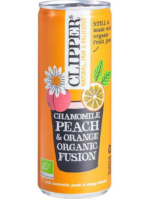 CLIPPER Chamomile peach orange 25cl