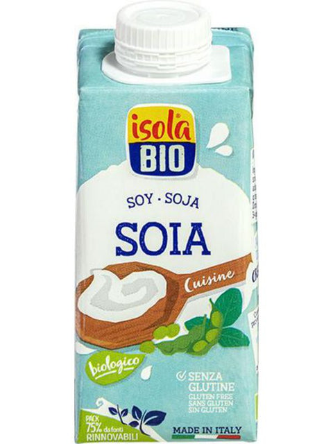 ISOLA Crème de cuisine soja 200ml