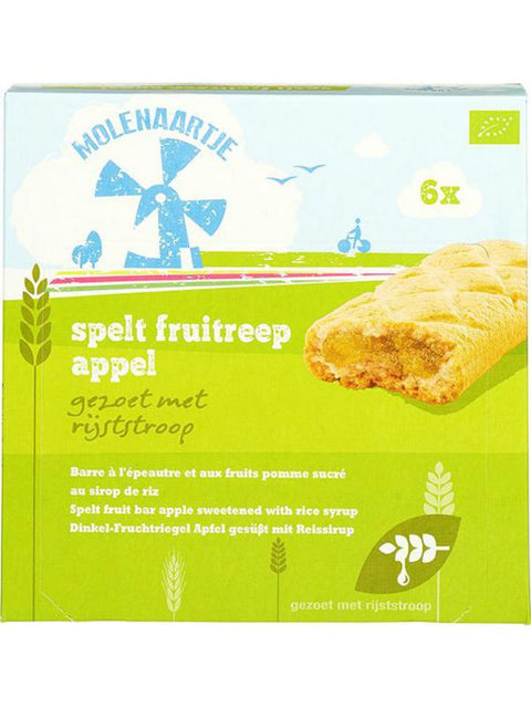 MOLENAARTJE Bar fruits pomme épeaut.180g