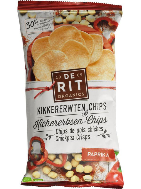 DERIT Chips de pois chiches paprika 75g