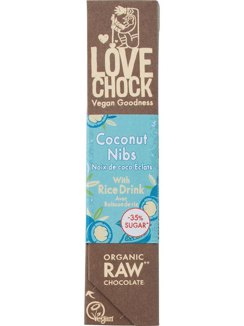 LOVECHOCK Vegan lait coco noi 40g