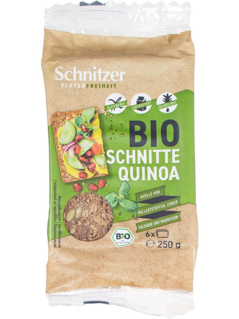 SCHNITZER Pain au quinoa 250g