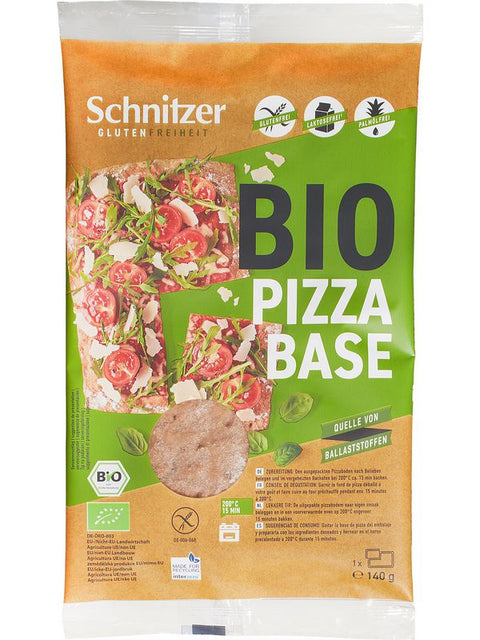 SCHNITZER Base de pizza de maïs 140g