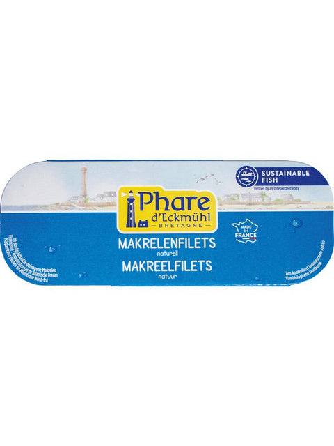 PH D E  Maquereaux filets nature 151g