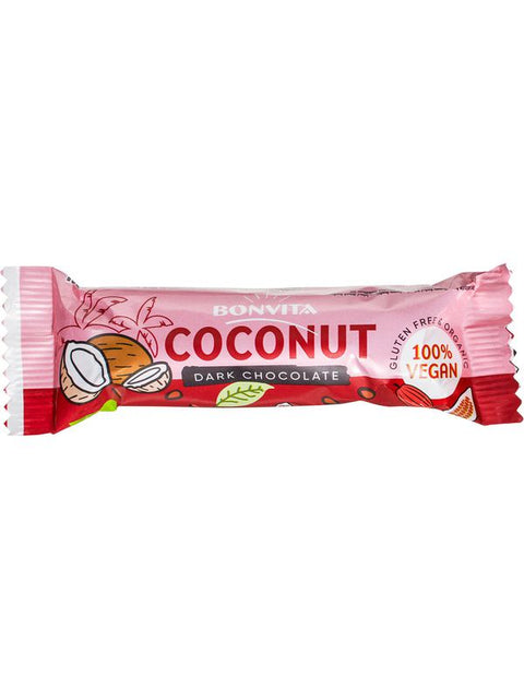 BONVITA Barre choco noir coco 40g