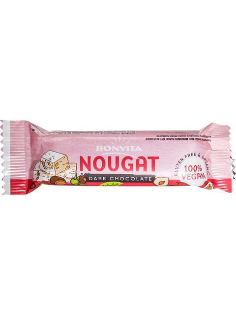 BONVITA Barre de nougat noir 40g