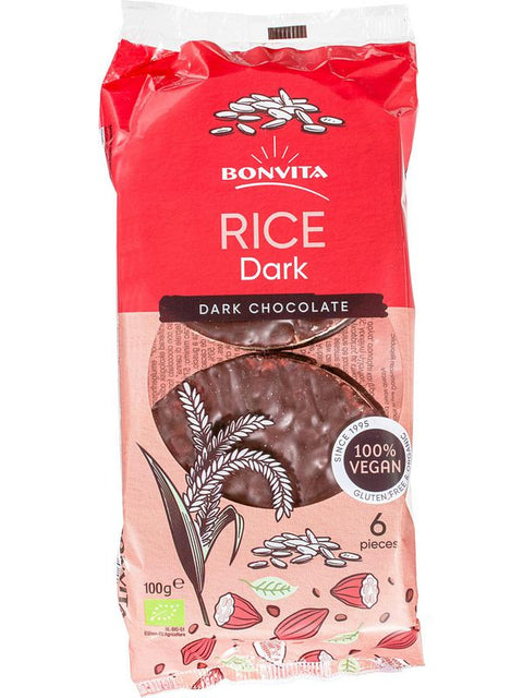 BONVITA Galettes de riz noir 100g