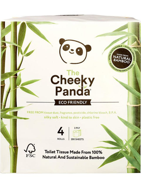 CH PANDA Papier toilett.bambou 3ply 4rol
