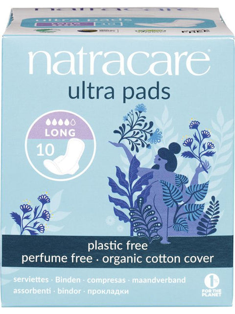 NATRACARE Serviettes ultra long&ail. 10p