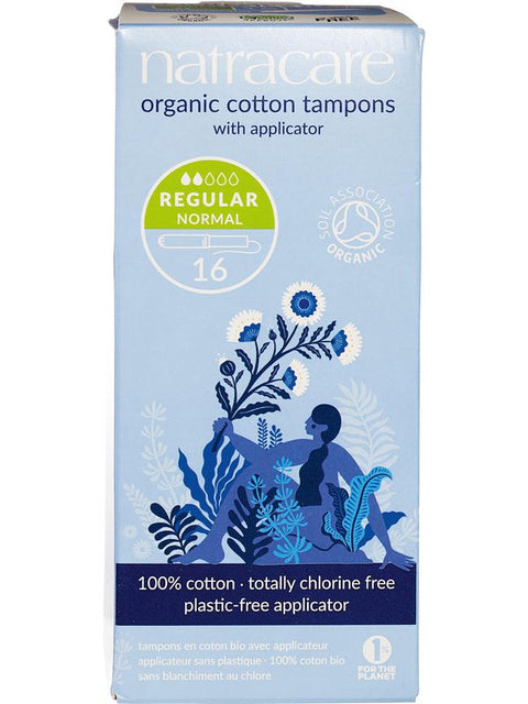 NATRACARE Tampons regular&applicat 16pcs