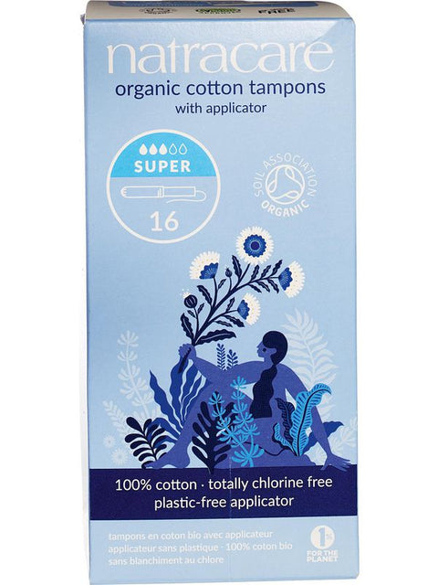 NATRACARE Tampons super&applicat. 16pcs