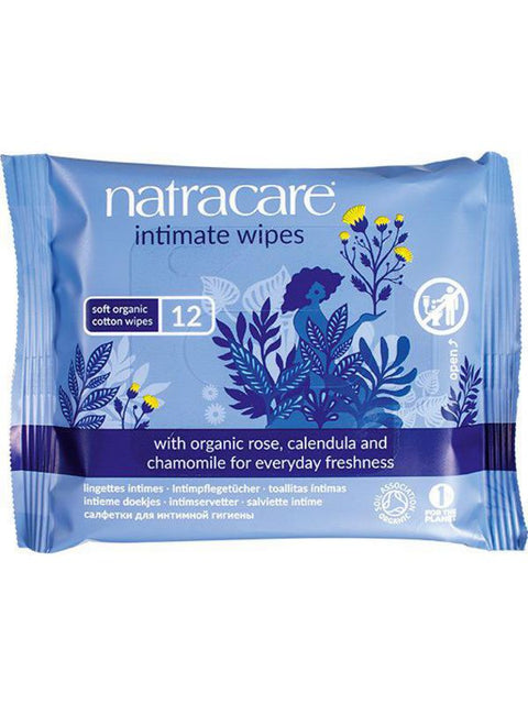 NATRACARE Lingettes intimes 12pcs