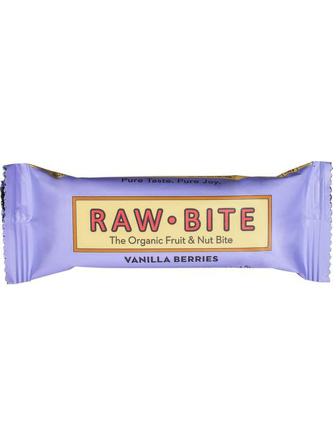 RAWBITE Fruit&nut-bite vanille baies 50g