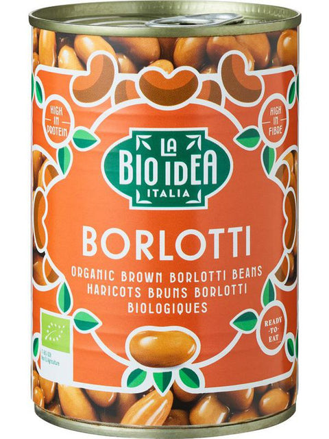BIOIDEA Haricots bruns boite 400g