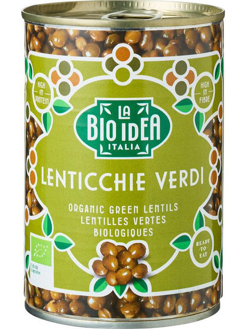 BIOIDEA Lentilles vert boite 400g
