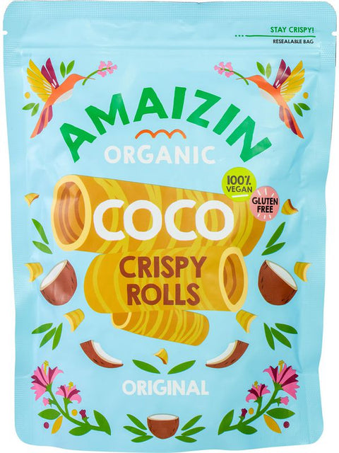 AMAIZIN Coco crispy rolls original 140g