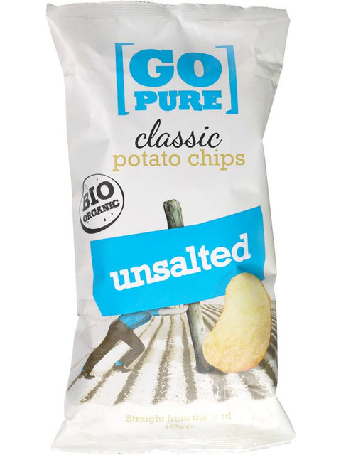 GO PURE Chips non salée 125g
