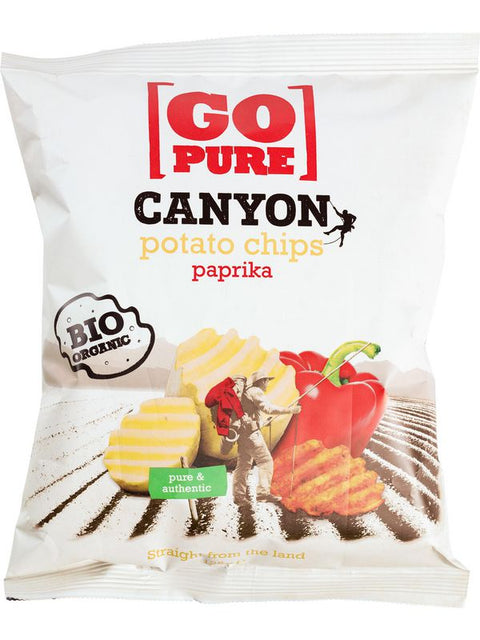 GO PURE Canyon chips paprika 125g