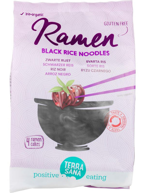 TERRASANA Ramen riz noir 280g