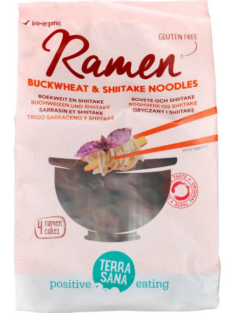 TERRASANA Nouilles sarrasin&shiitake280g