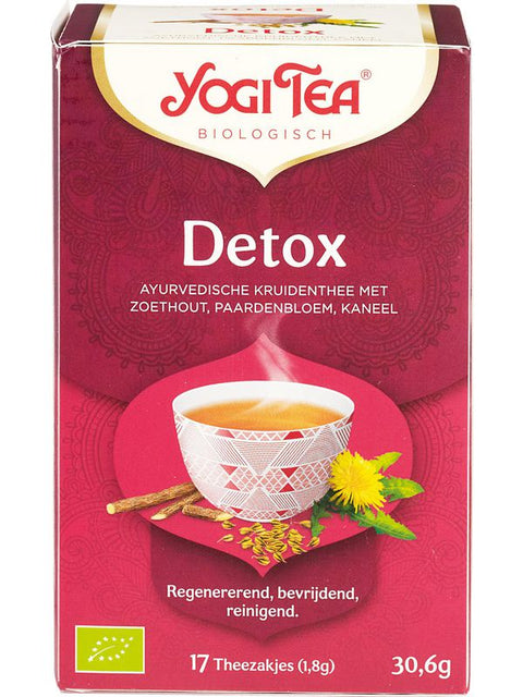 YOGI Thé détox 17 inf