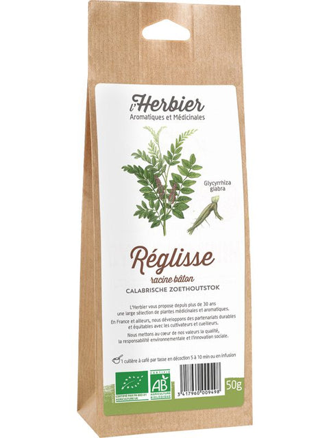 L'HERBIER Réglisse racine bâton 40g