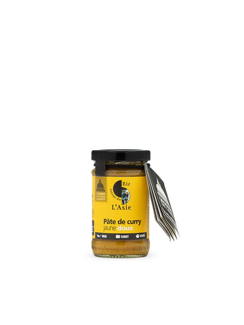 AUTOUR RIZ Pâte de curry jaune 100g