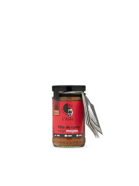 AUTOUR RIZ Pâte de curry rouge 100g