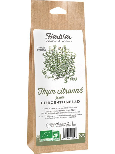 L'HERBIER Thym citronné fleur 50g