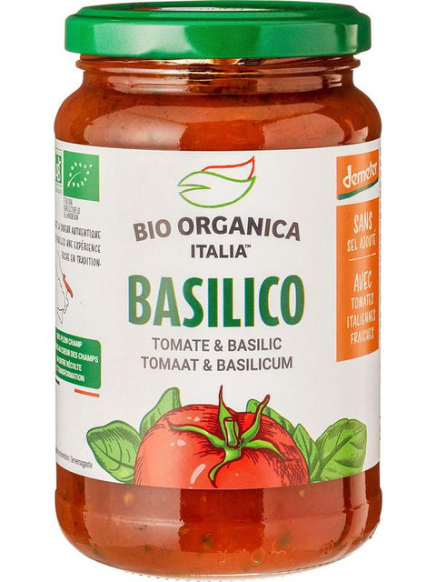 BIOORGIT Sauce pâtes basilic 350g
