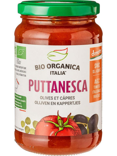 BIOORGIT Sauce pâtes olives câpres 350g