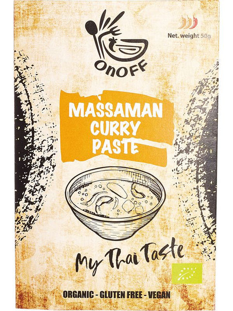 ONOFF Thai massaman pâte de curry 50g