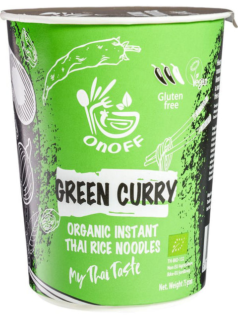 ONOFF Cup noodles curry vert  75g