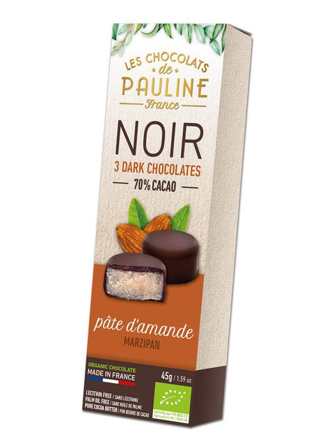 CHOCPAUL Bouchée praliné amande noir 45g
