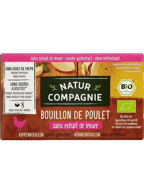 NATUR COMP Bouil poulet sans levure 8x10