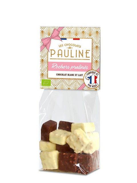 CHOCPAUL Noiset praliné blanc lait 150g