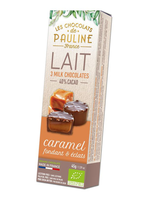 CHOCPAUL Bouchée pral caramel lait 45g