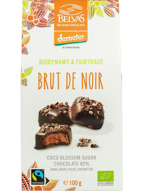 BELVAS Brut de noir sucre de coco 100g