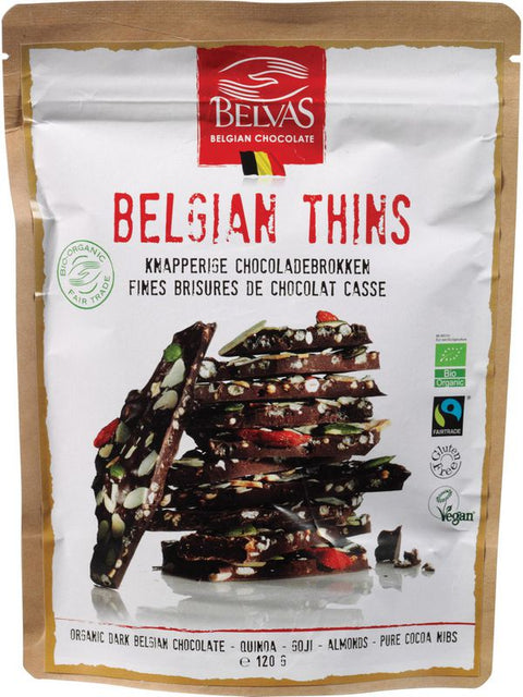 BELVAS Thins noir 120g