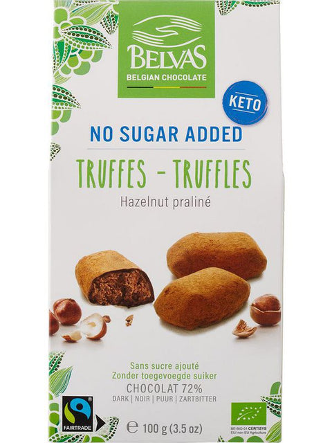 BELVAS Truffes noisette praliné 100g