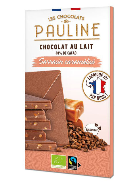 CHOCPAUL Choco lait 40% sarrasin 80g