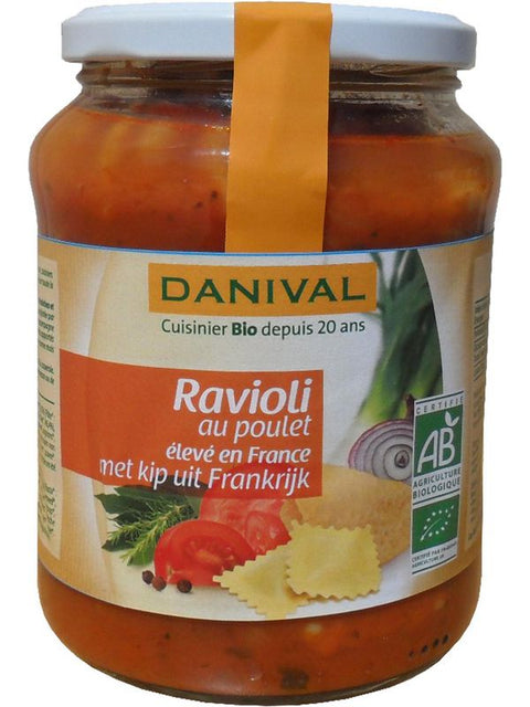 DANIVAL Ravioli au poulet 670g