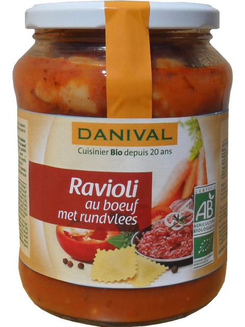 DANIVAL Raviolis au boeuf 670g