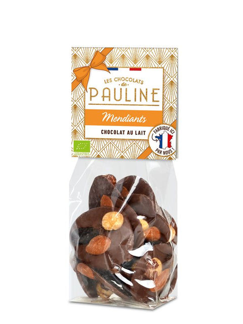 CHOCPAUL Mendiants chocolat au lait 125g