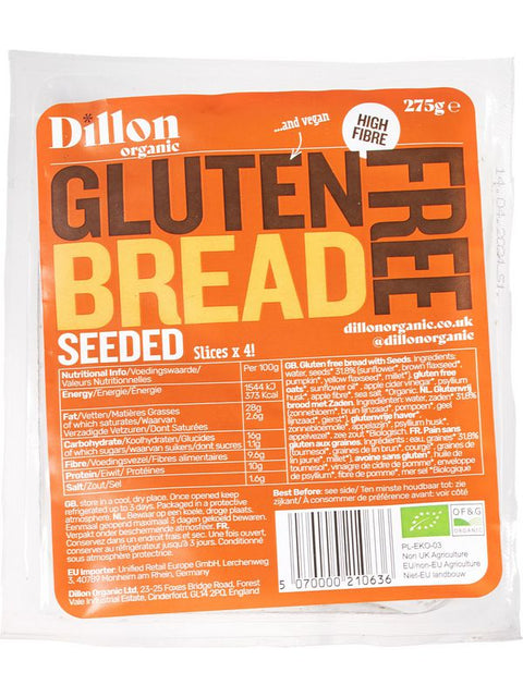 DILLON Pain aux graines  275g