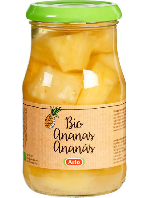 ARLO Ananas au sirop léger 350g